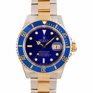 Rolex Submariner 16613 Steel & 18k Yellow Gold
