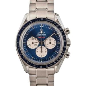 Used Omega Speedmaster Blue Dial