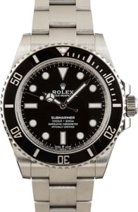 Rolex 1分钟极速赛车一分钟开奖记录168网 Submariner 41MM Stainless Steel, No Date Dial Black Ceramic Bezel, B&P (2022)