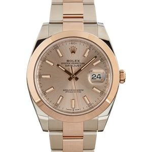 Rolex Datejust 41 Ref 126301 Sundust Dial